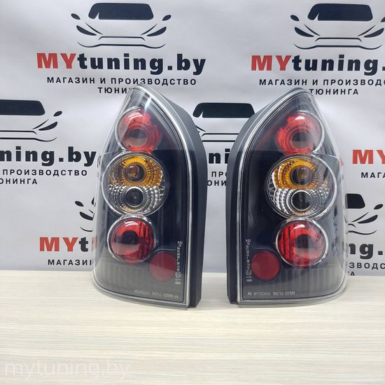 Задние фонари black для Opel Zafira A