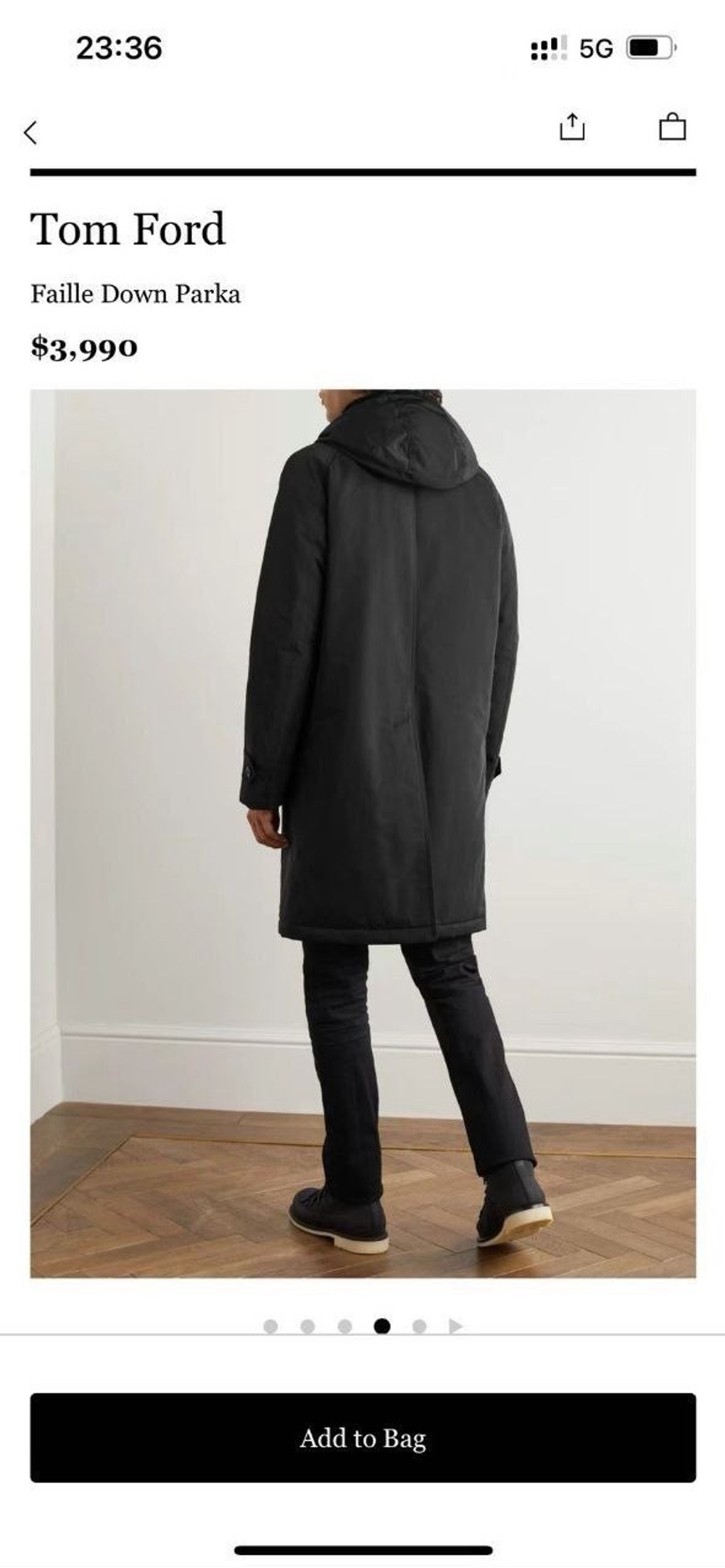 Парка Tom Ford