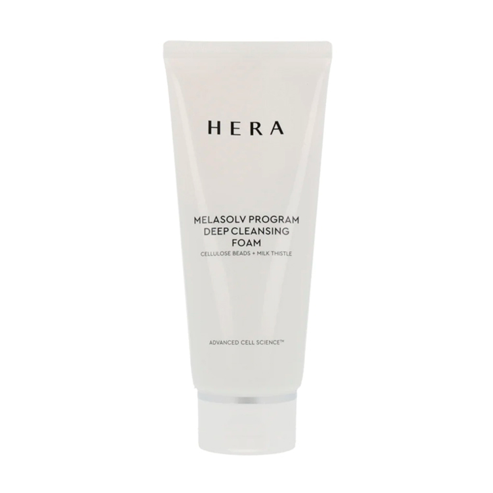HERA MELASOLV PROGRAM DEEP CLEANSING FOAM Пенка для умывания осветляющая и увлажняющая