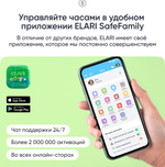 Смарт-часы Elari KidPhone Fresh 4G 35.6 мм красный