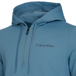 Мужская кофта теннисная Calvin Klein 1/4 Zip Hoody Men - Blue