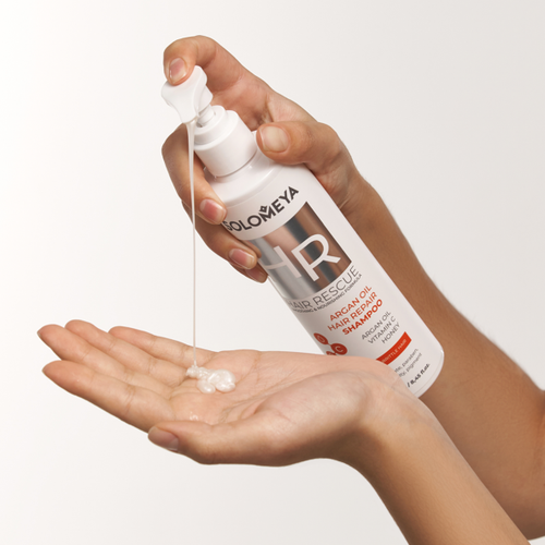 Solomeya Hair Rescue Argan Oil Hair Repair Shampoo восстанавливающий шампунь для поврежденных волос с аргановым маслом