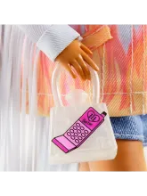 Кукла Барби Экстра с радужными косичками GRN29