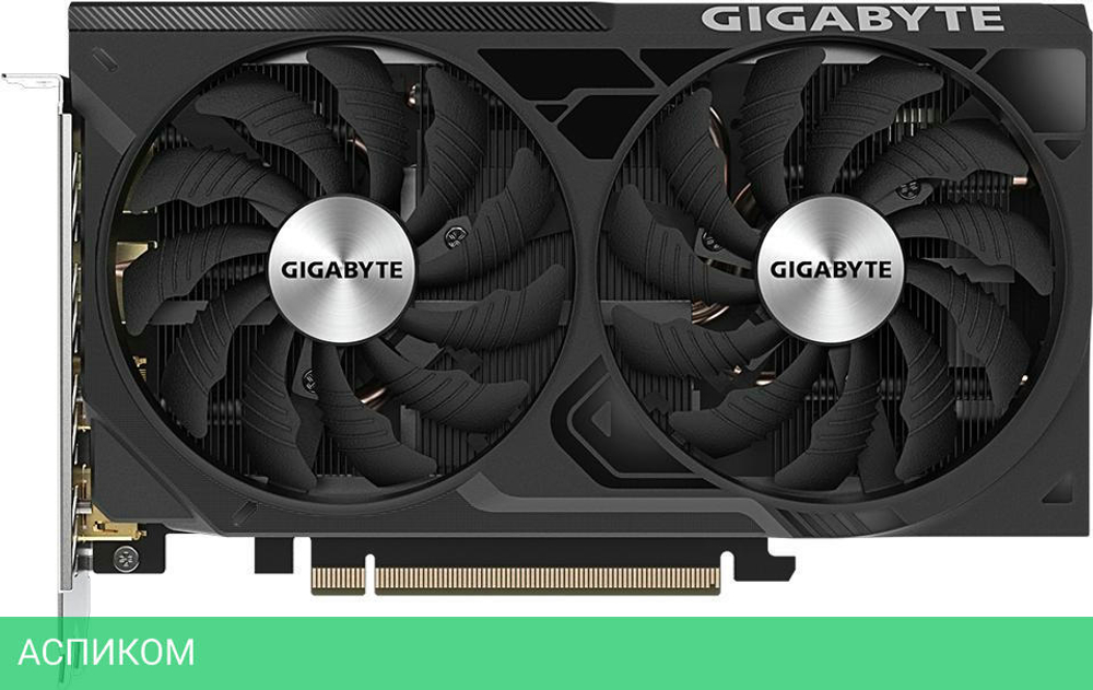 Видеокарта GigaByte RTX4060Ti Windforce OC 8GB (GV-N406TWF2OC-8GD)