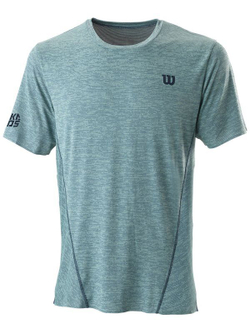 Мужская теннисная футболка Wilson Kaos Mirage Crew M - outer space