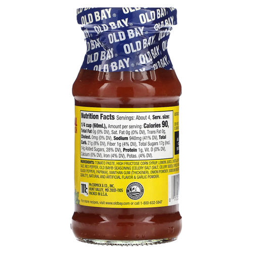 Old Bay, коктейльный соус, 236 мл (8 жидк. унций)