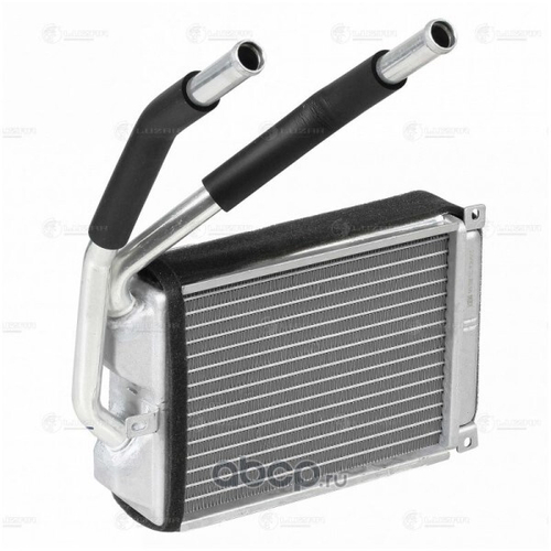 Радиатор печки алюм. Daewoo Nexia с 2008 г. New (толстый) (LUZAR)