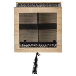 GAEM Шкатулка для чайных пакетиков, L18 W18 H10 см