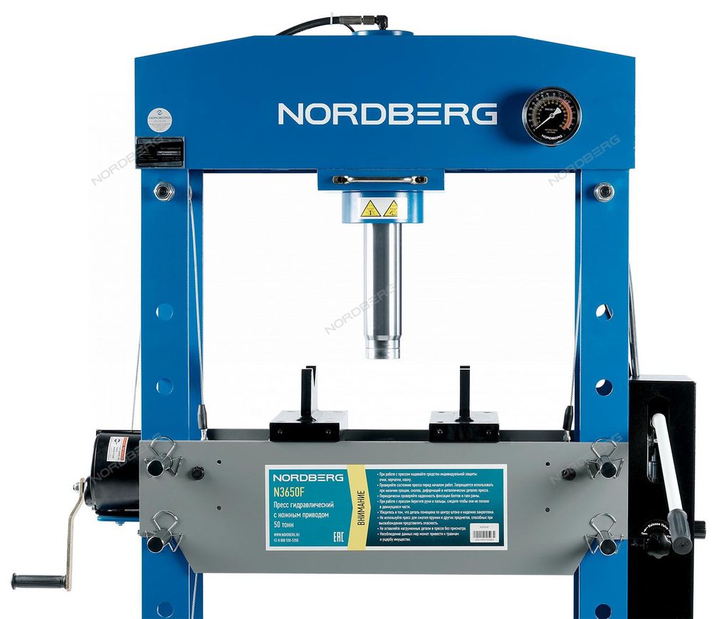 NORDBERG (N3650F) Гидравлический пресс, 50 т, ножной привод