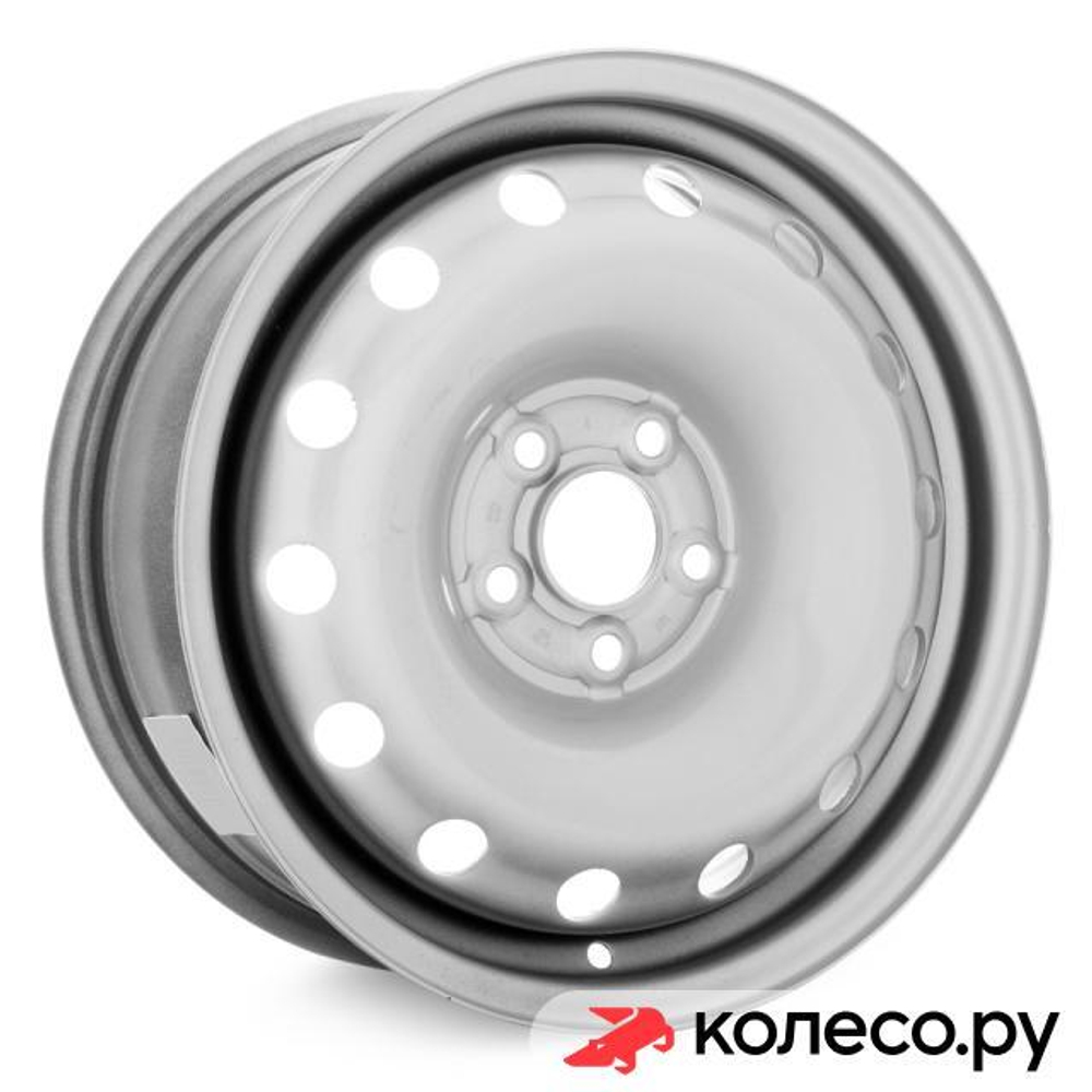 64H38D P Volkswagen 6x15/5*100 D57.1 ET38 Silver
