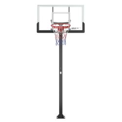 Баскетбольная стойка стационарная UNIX Line B-Stand-PC 54"x32" R45 H230-305 см