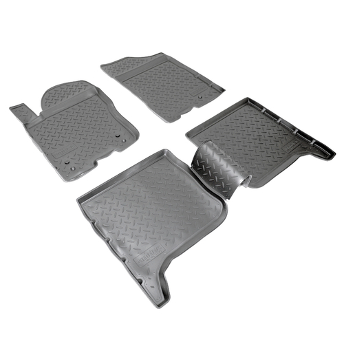 Ковры в салон Norplast/Unidec для Infiniti QX56 в кузове I32 (2007-2010), Черный, арт.NPL-Po-33-75