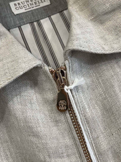 Льняная куртка Brunello Cucinelli