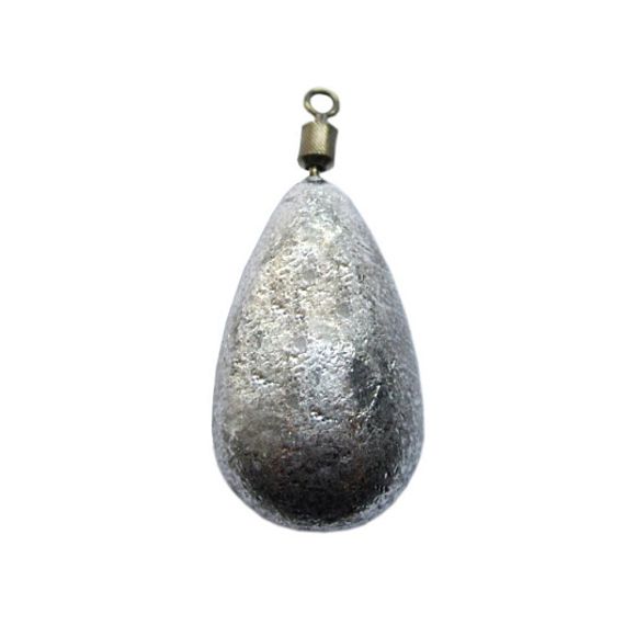 Груз капля с вертлюжком 28г (уп 5 шт) Тонар