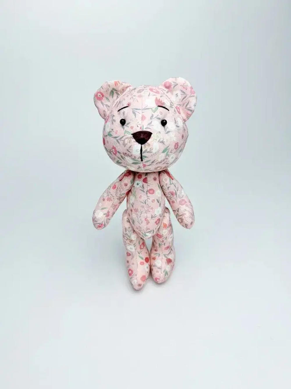 Мишка маленький Пастельно-розовый