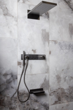 Смеситель ZODIAC с ручным душем GUN METAL