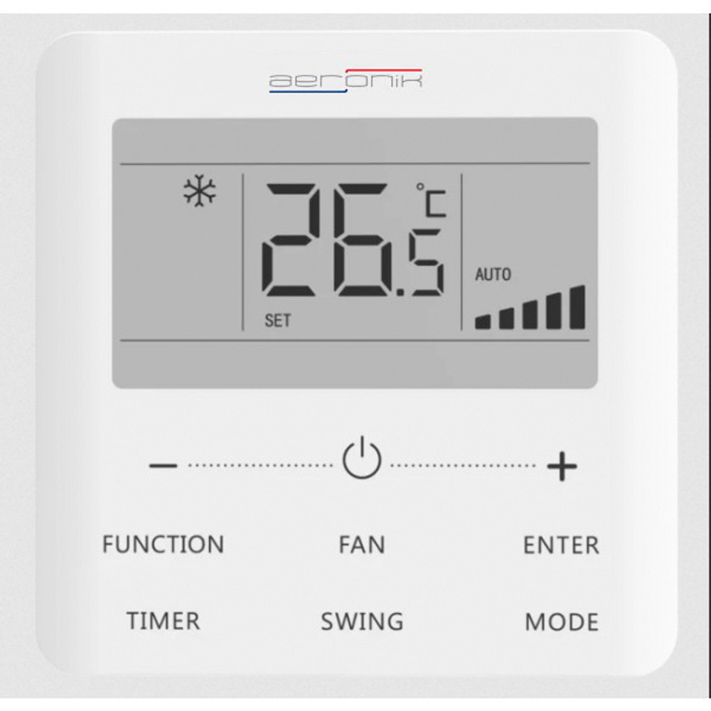 Полупромышленный канальный кондиционер инверторный Aeronik ASI-AFH140RHS1/A-S INV   на 140 м²