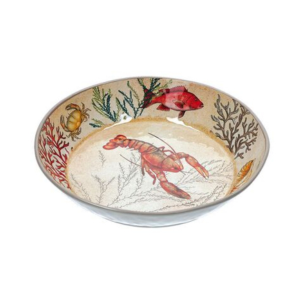 Rose&Tulipani Тарелка для пасты Sea Life 37 см меламин