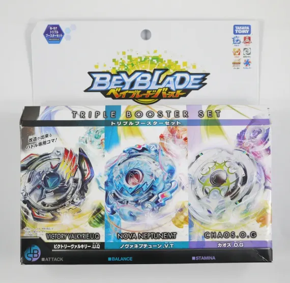 Набор из 3-х волчков 1-го сезона Triple Booster Set B57 от Takara Tomy