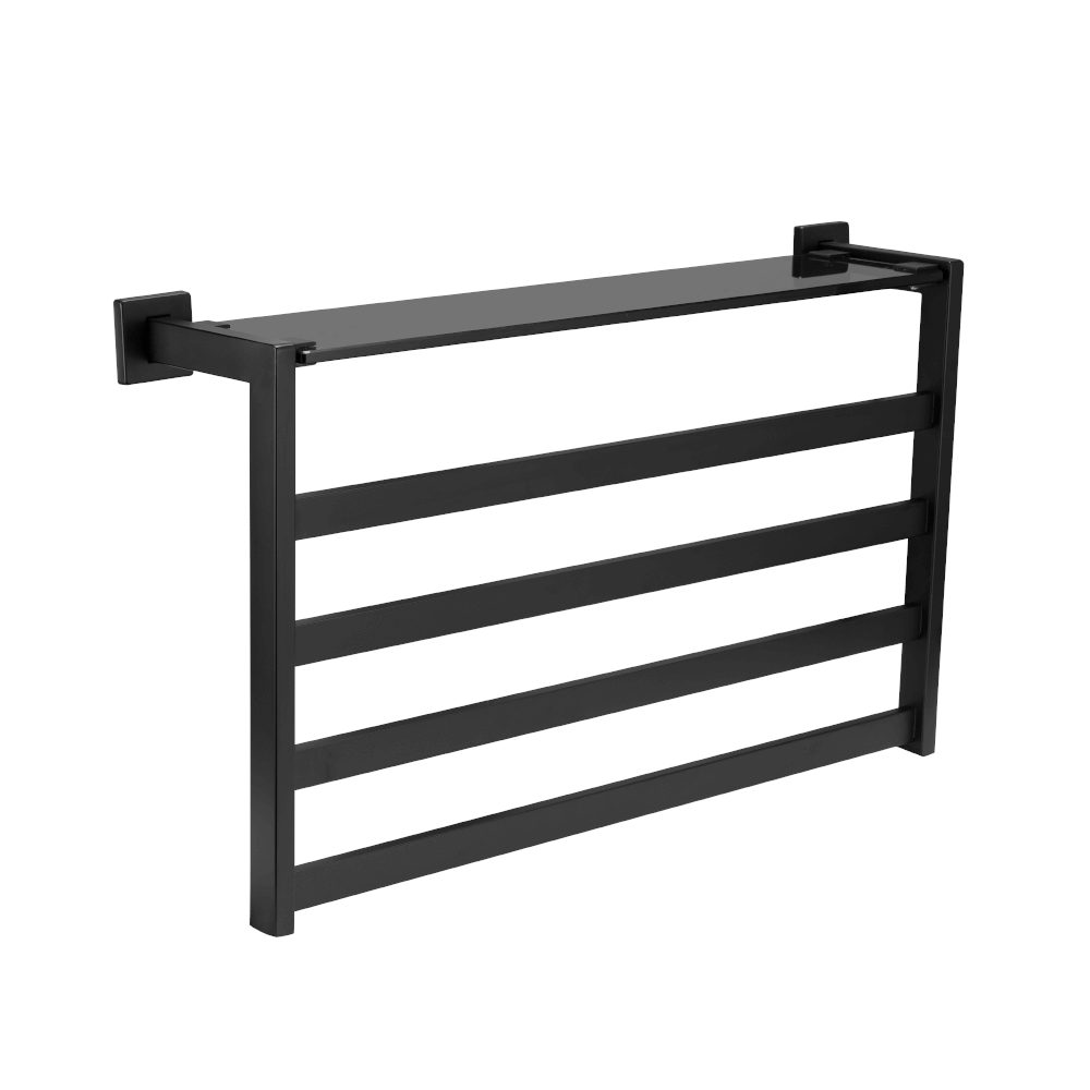 Полотенцесушитель N-333B Matt Black (580х350x130)
