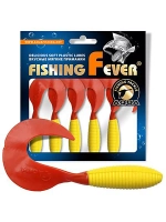 Мягкая приманка твистер FishingFever ARGO 6,0cm,2,0g,уп 6 шт