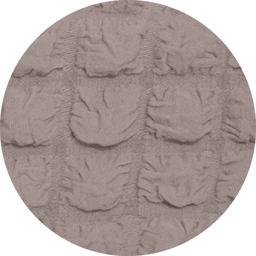 Чехол на стул с оборкой, цвет Капучино, Набор 4 шт.