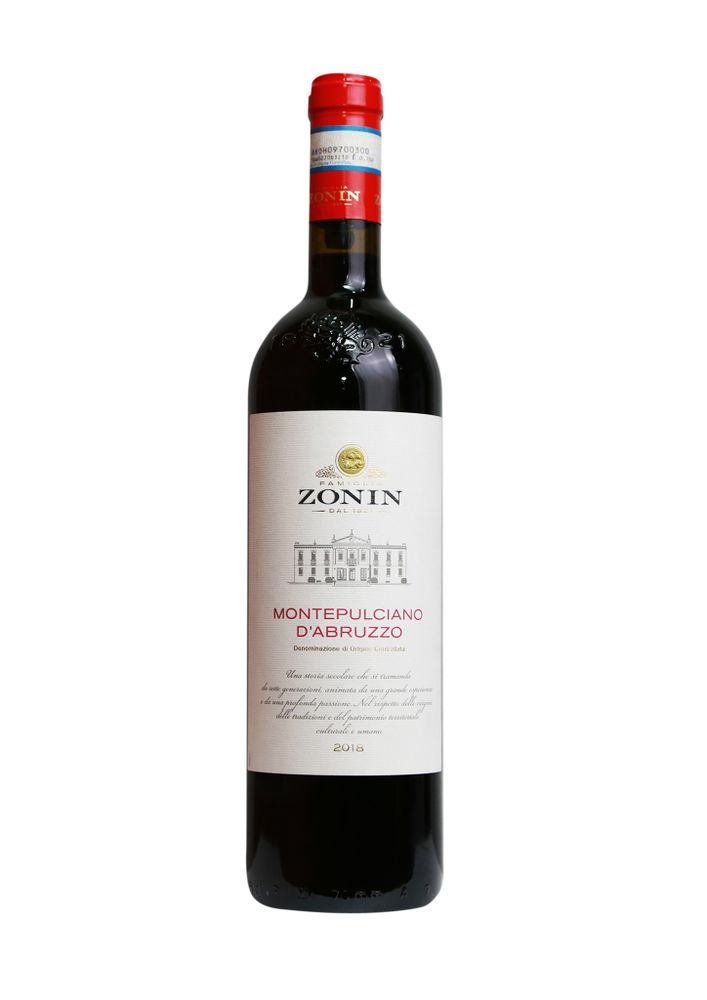 Вино Zonin Montepulciano Dabruzzo Doc 13%