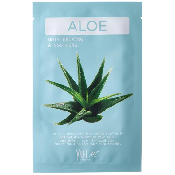 Тканевая маска для лица с экстрактом алоэ
