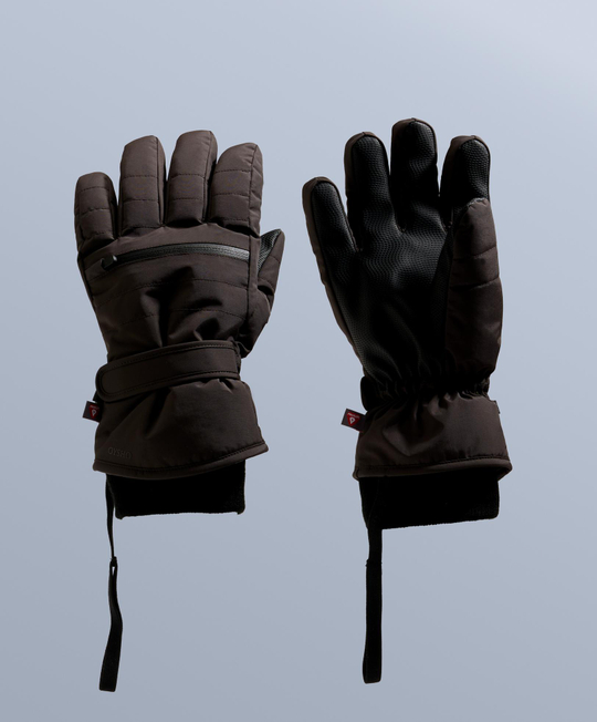Oysho Технические перчатки SKI Primaloft®, темно-коричневый