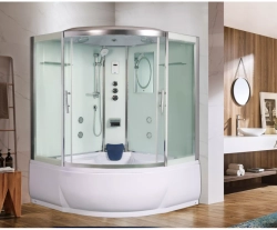 Душевая кабина WeltWasser (ВельтВассер) Emmer 15055, с высоким поддоном, 150x150x217