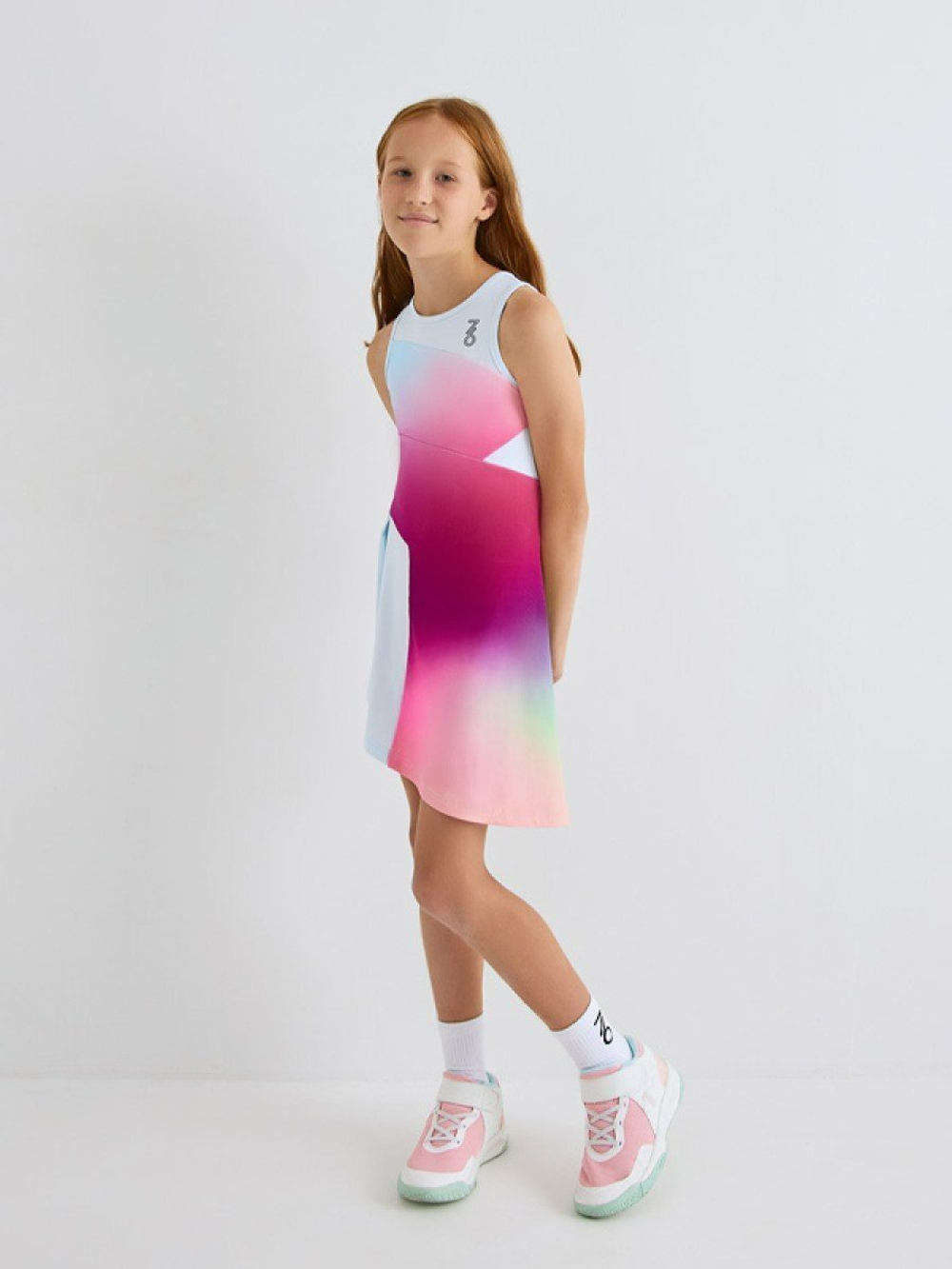 ОДЕЖДА ДЛЯ ТЕННИСА Девочки, Платье SEVENSIX VIKI DRESS .