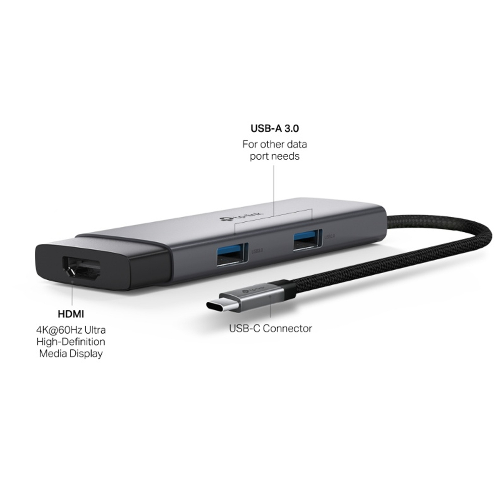 TP-Link UH5020C USB Type-C концентратор 5 в 1