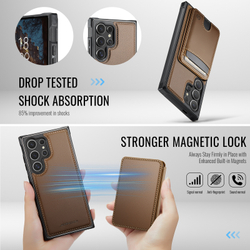 Чехол CaseMe Cardholder 2 in 1 Samsung Galaxy S25 Ultra