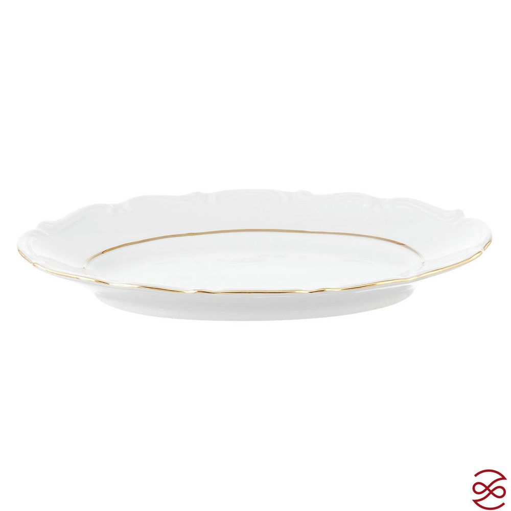 Блюдо овальное плоское 22 см Repast Классика