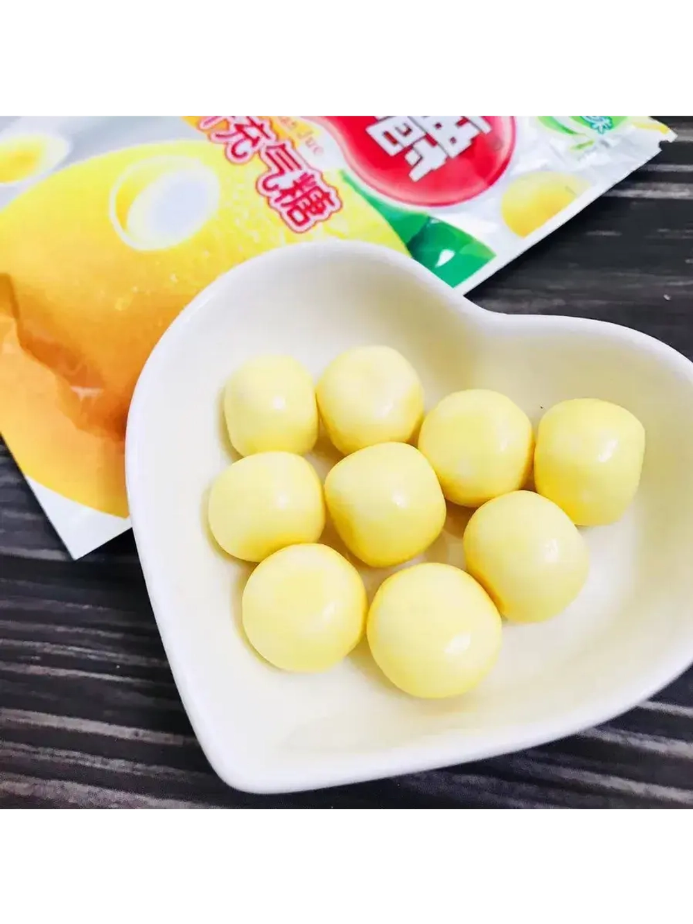 Жевательные конфеты со вкусом Лимона 22 г * 12 шт