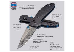 Нож Benchmade 551-191 Griptilian Gold Classфотография - 2