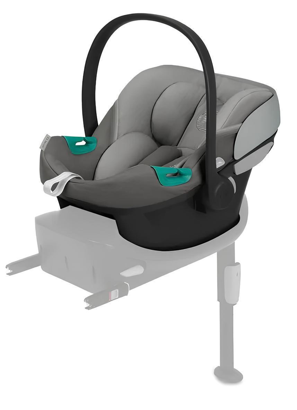 Коляска Carrello Vector CRL-6550 и автокресло Cybex Aton S2 Lava Grey 3 в 1 Landscape Grey