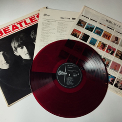 Винтажная виниловая пластинка LP The Beatles Meet The Beatles (Japan 1966) (No Obi) (Red Wax Vinyl) I Saw Her Standing There