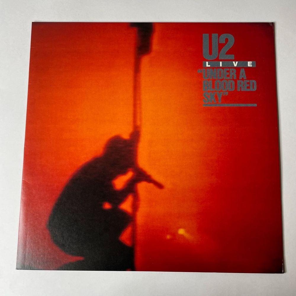 Винтажная виниловая пластинка LP U2 Live Under A Blood Red Sky (Japan 1983) (No Obi) The Electric Co.