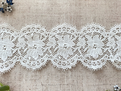 Кружево матовое плетеное, ш. 11,5 см.