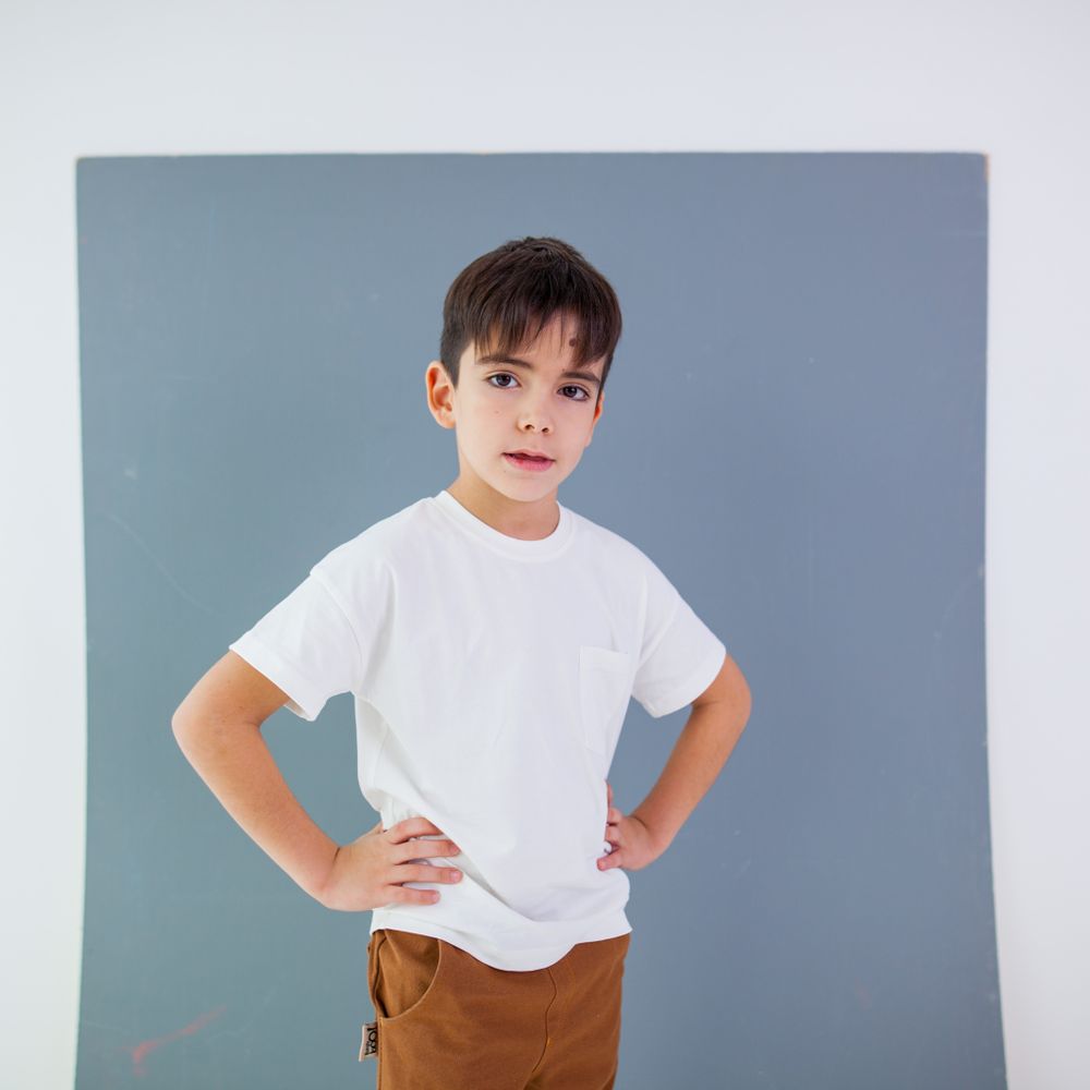 Футболка базовая "Молоко" подростковая