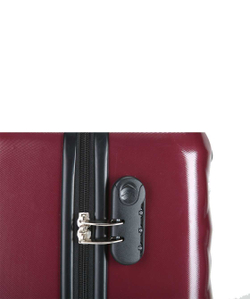 Чемодан Средний (M) ABS пластик съемные колеса