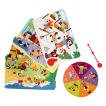 Игра на составление сюжетов "Веселая семейка Брикс"