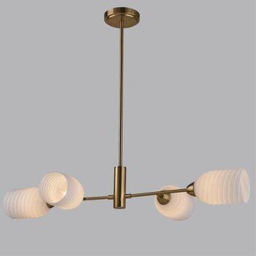 6512/4C MODERNI LN23 115 латунь Люстра потолочная E14 4*40W 220V MONROE