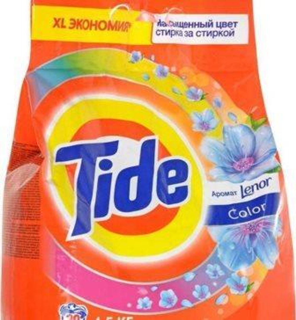 TIDE Авт СМС порошок Lenor Touch of Scent 4,5кг