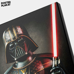 Картина для интерьера Дарт Вейдер на холсте, персонаж саги Звездные Войны, холст с печатью на подрамнике, на стену, Постер Плакат