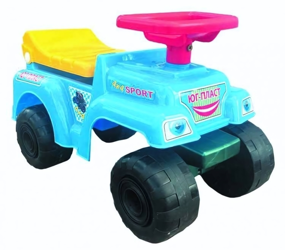 Машинка Каталка "Джип". 1005 (Юг-пласт)
