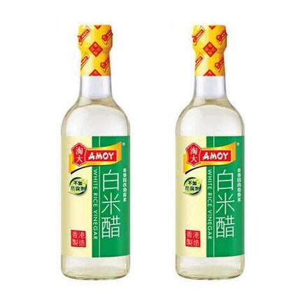 Уксус AMOY рисовый белый 500 мл, 2 шт