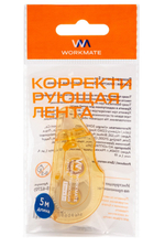 Лента корректирующая Workmate 5 мм х 5 м, ассорти