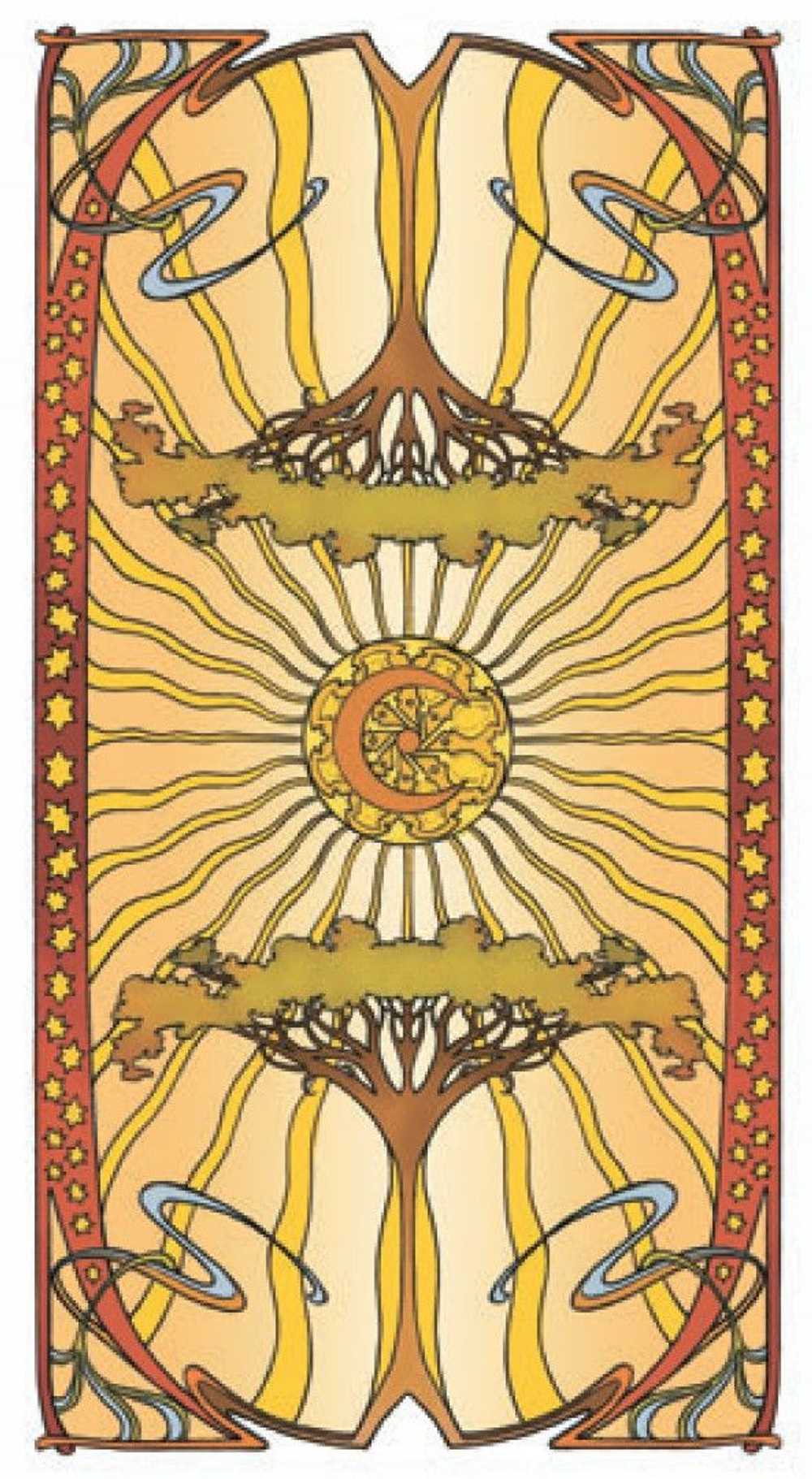 Таро Арт-Нуво Золотое (RUS)